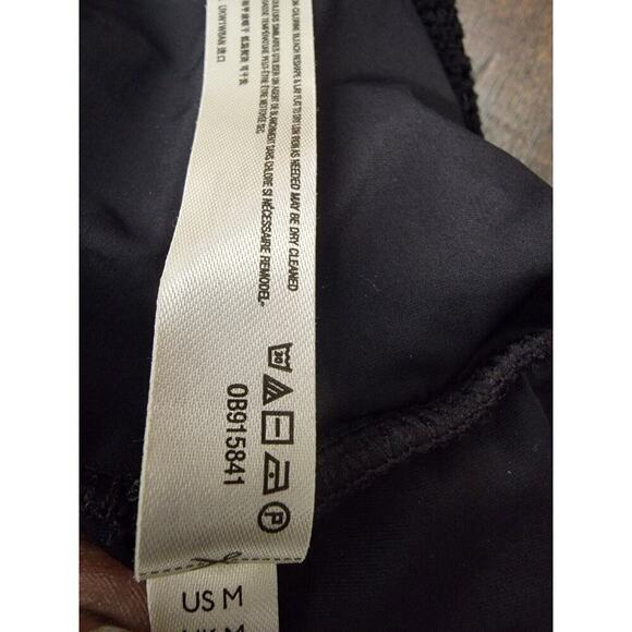 Free People Mini Dress M Harper Lace Halter Open Back OB915841 black Womens - Picture 15 of 15